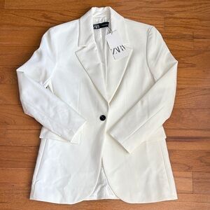 Zara Women's Ivory Blazer